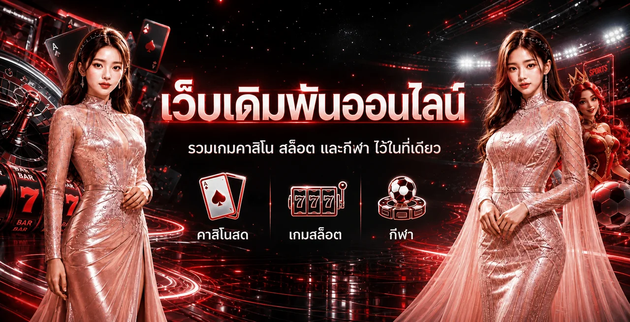 ภาพรวมเกมคาสิโน สล็อต และกีฬาบน teenoi234